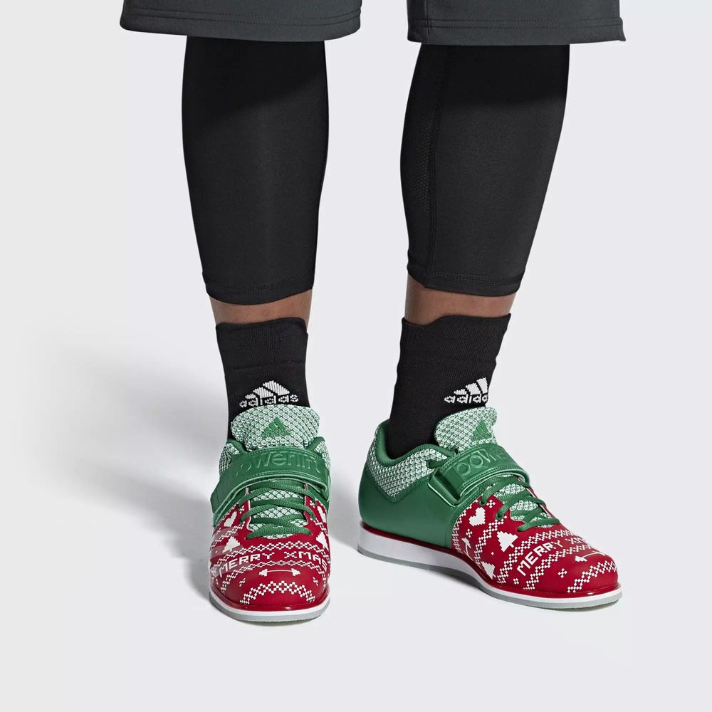 Adidas Powerlift 3.1 Zapatillas Halterofilia Rojos Para Hombre (MX-89608)
